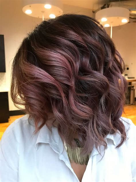 color streaks for short hair